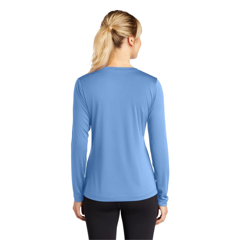 Sport-Tek Women's Long Sleeve PosiCharge Competitor V-Neck Tee. 47