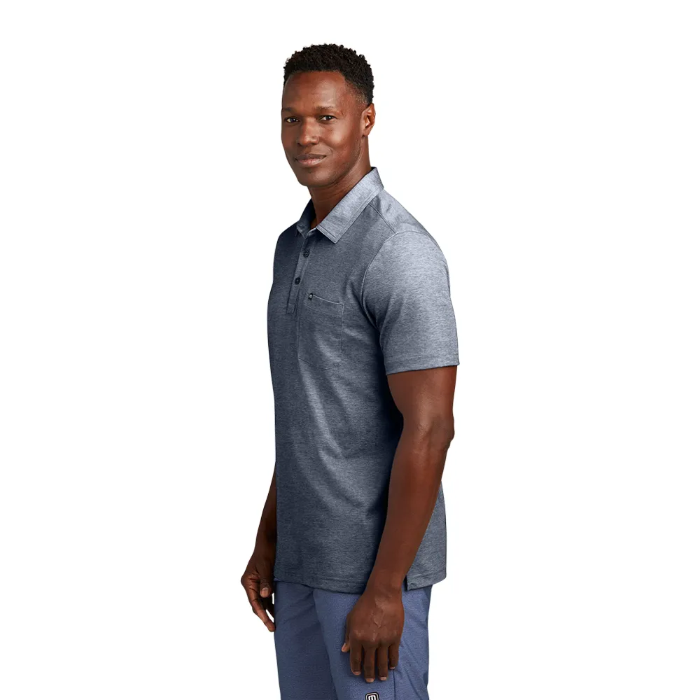TravisMathew Oceanside Heather Pocket Polo 2