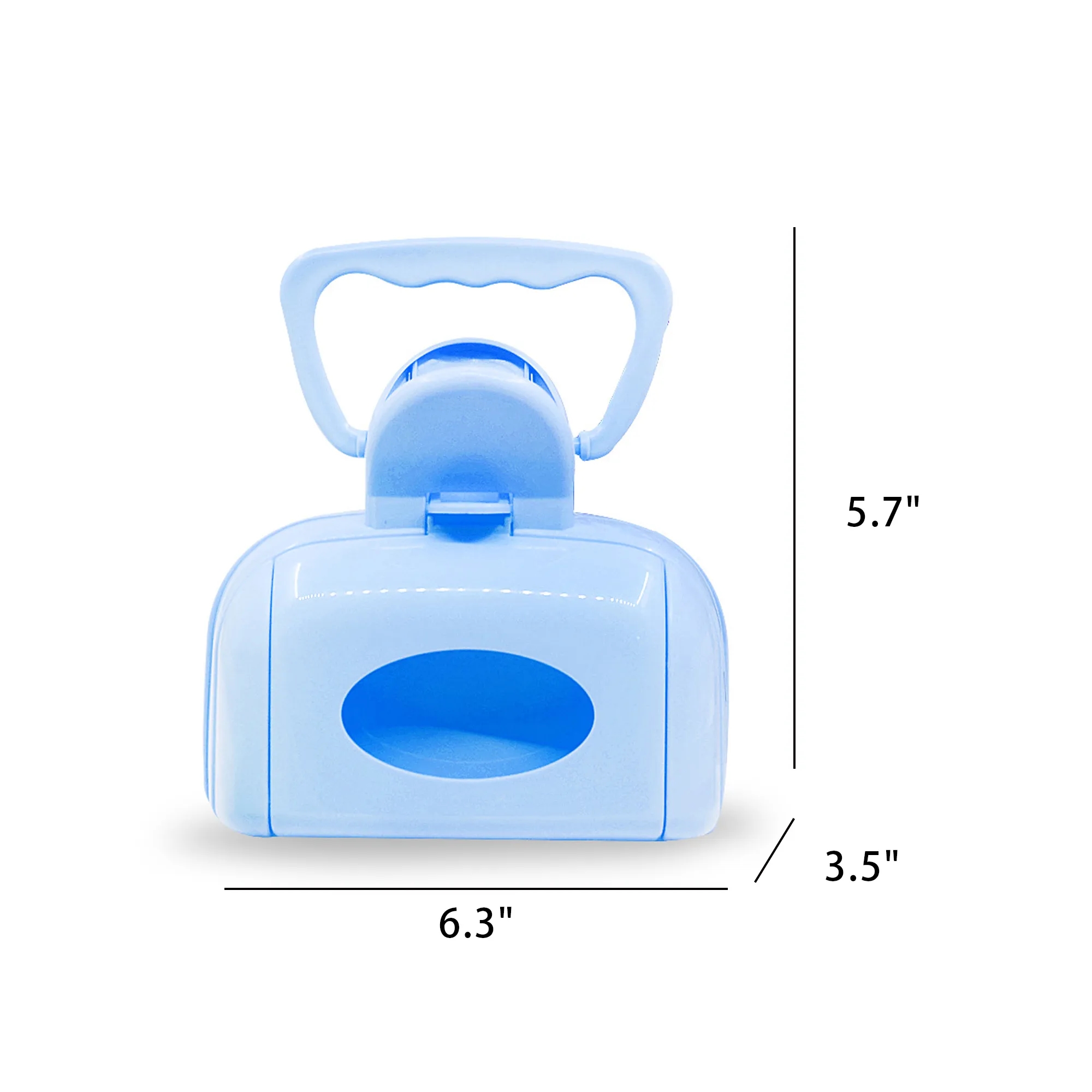 Premium Portable Pet Poop Scooper With Built-In Waste Bags 2