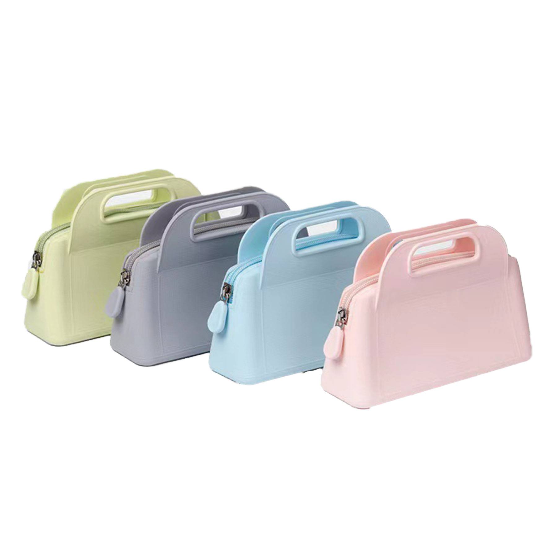Silicone handbag makeup bag 6