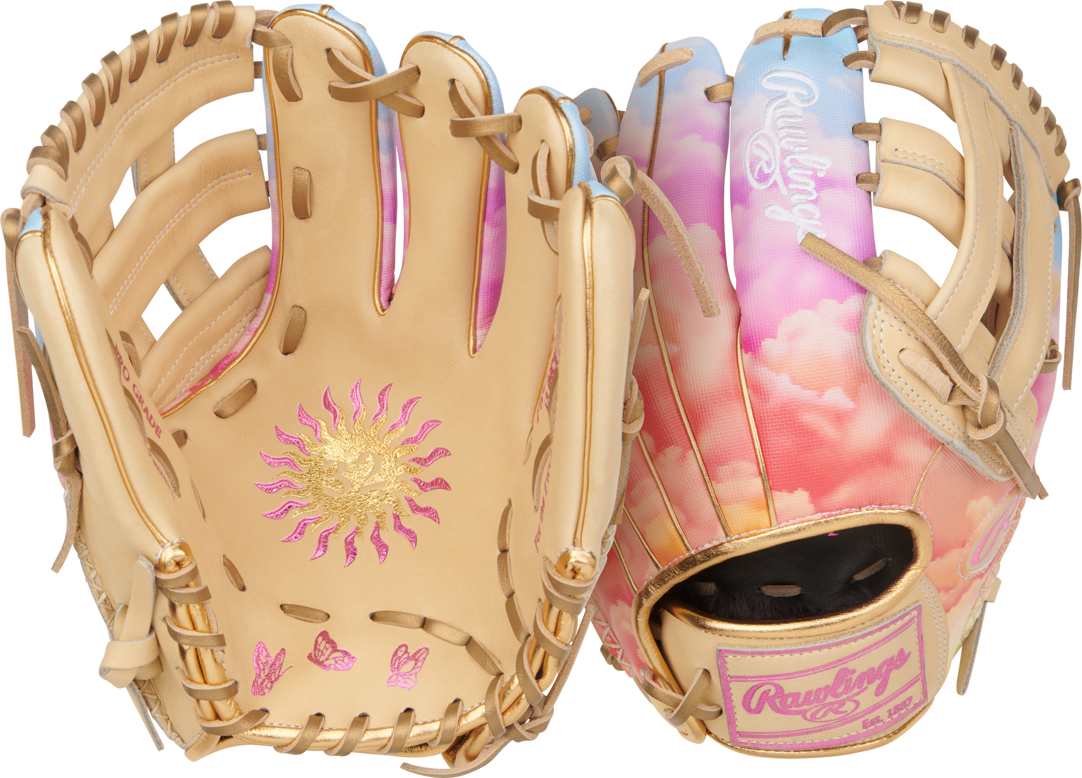 Rawlings Pro Preferred 12 in Softball  Glove, Utility 1