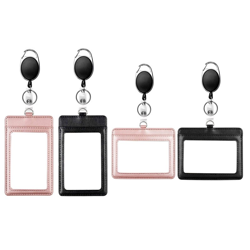 Dual Function Metal Badge Holder 3