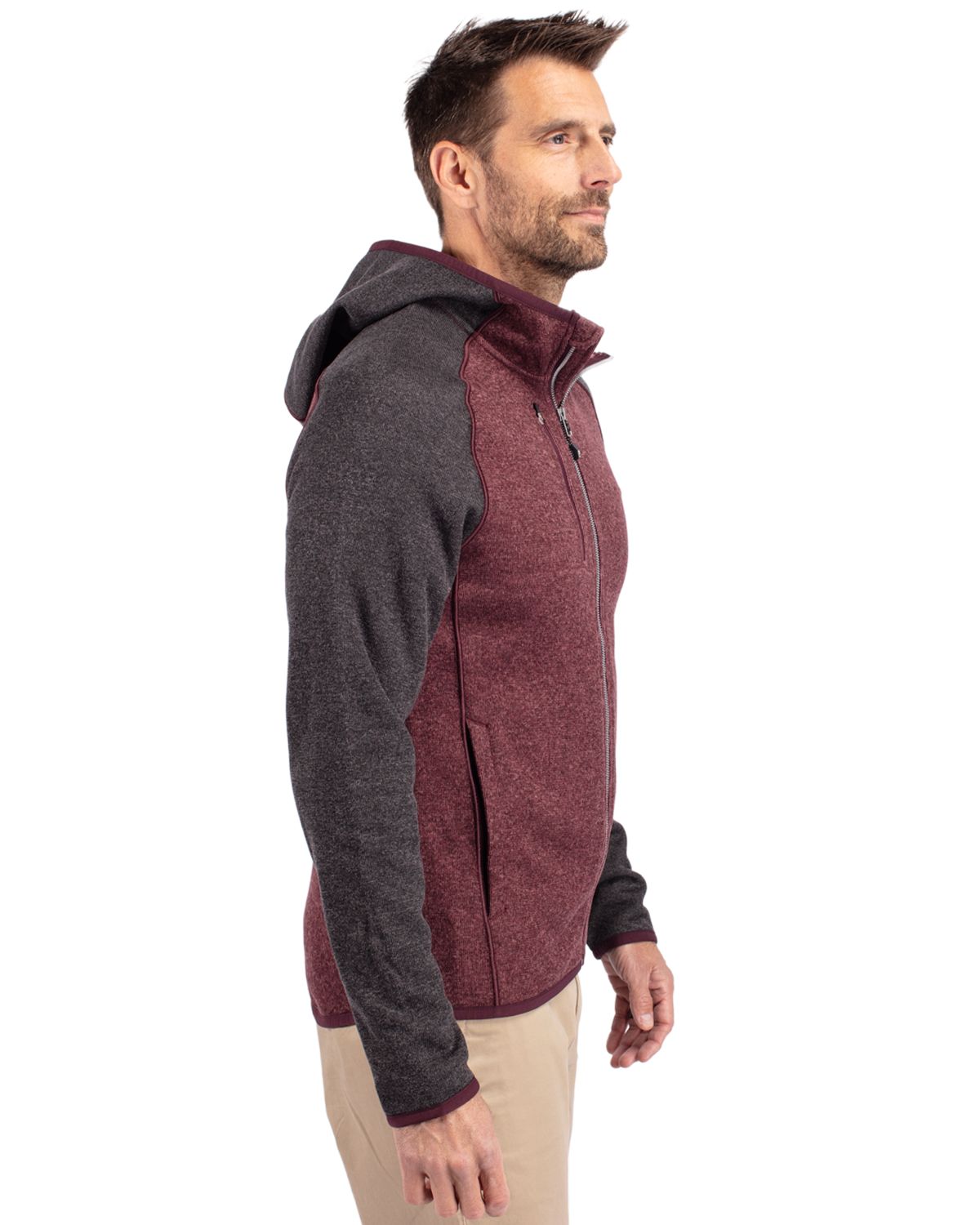 Mainsail Full Zip Hooded Mens Jacket