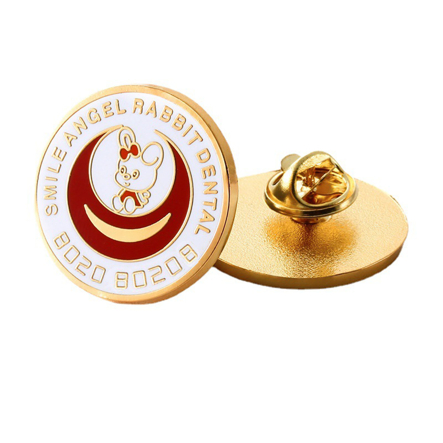 1" Custom Soft Enamel Lapel Pins