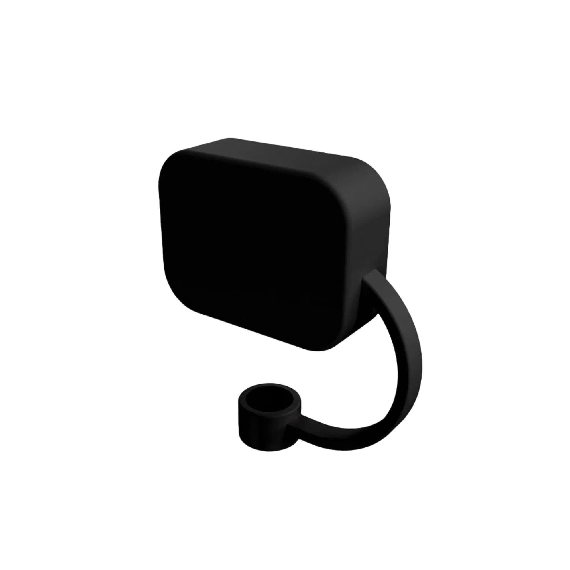 Square Silicone Dustproof Straw Cap 2