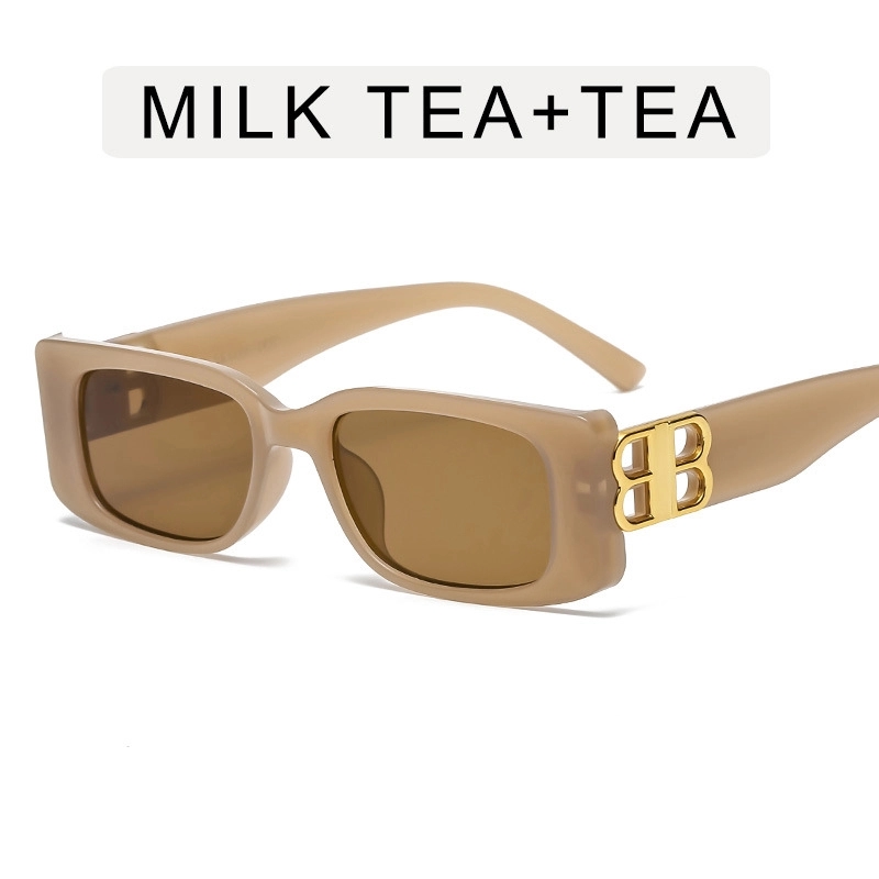 Retro Small Square UV Protection Sunglasses 8