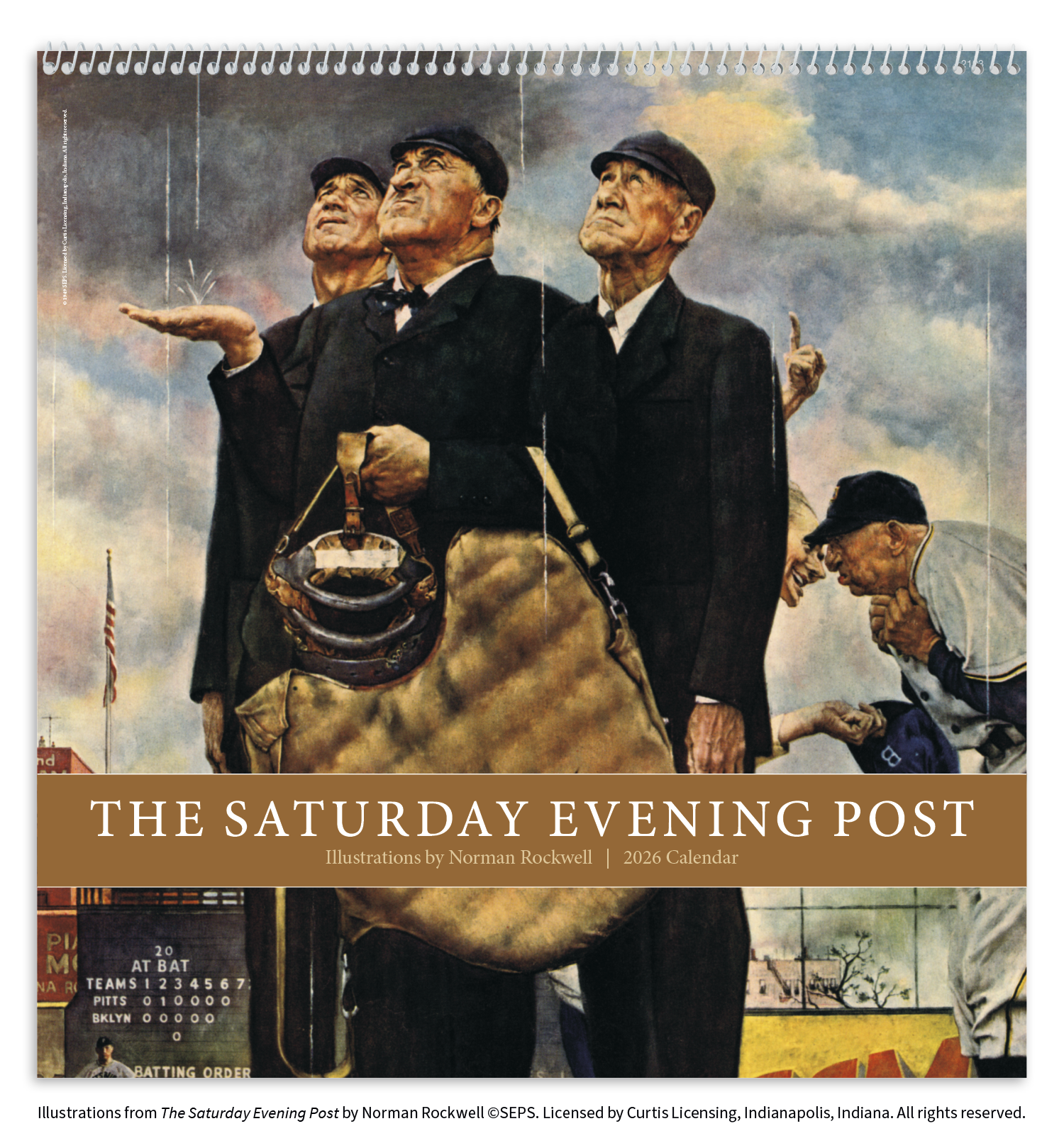 Triumph® Calendars The Saturday Evening Post Illustrations by Norman Rockwell Calendar 36