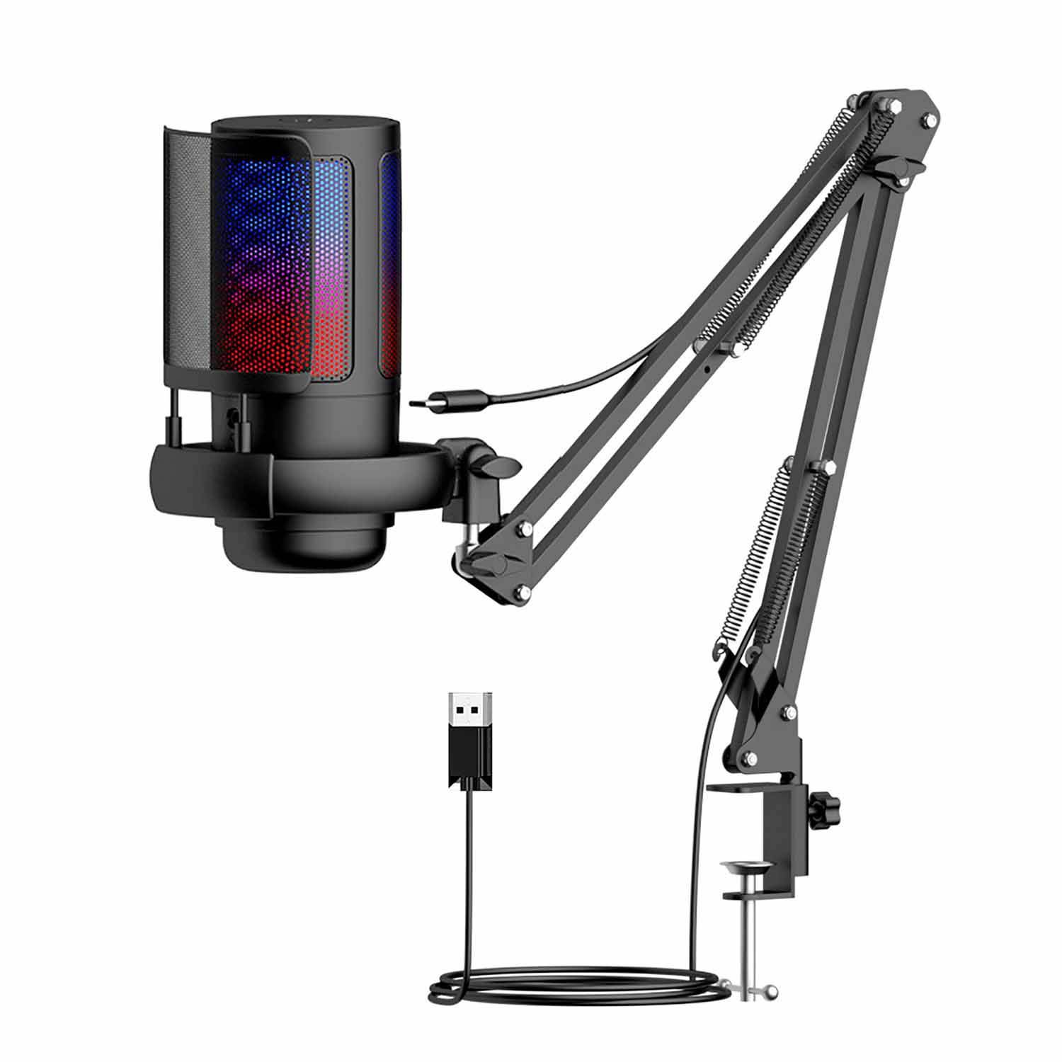 Microphone computer game recording set 5