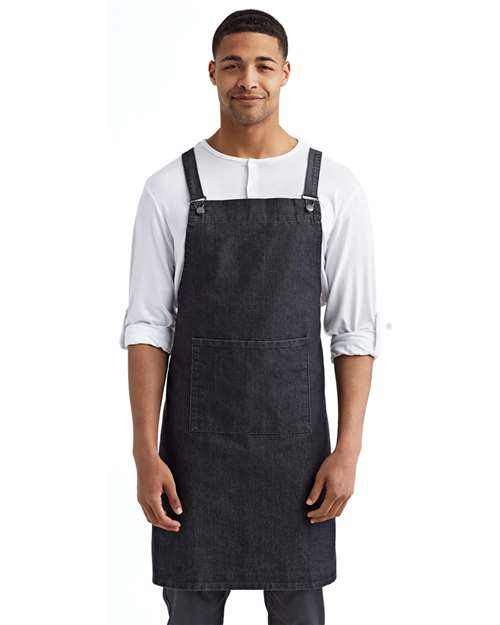 Cross Back Barista Bib Apron - RP129 27