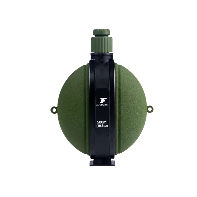 Foldable Camping Silicone Kettle With Compass 13