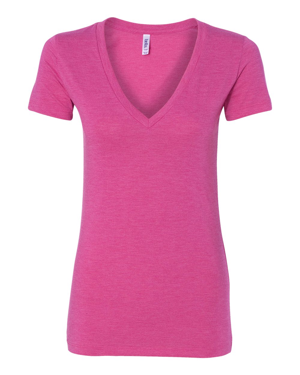 Women's Triblend Deep V-Neck Tee - 8435 37