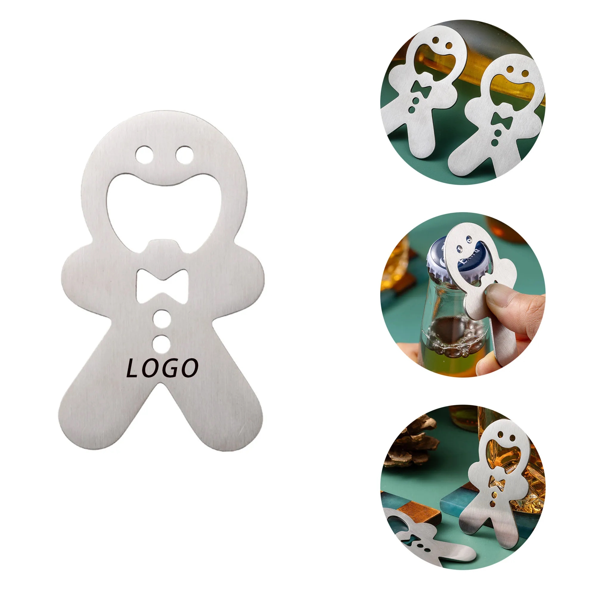 Creative Cartoon Beer Bottle Opener With Logo For Party