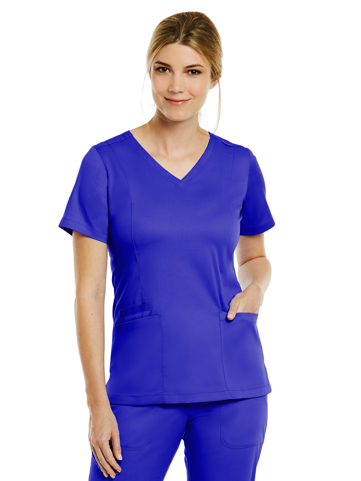 Maevn - Matrix - Women's Three-Pocket V-Neck Top 23