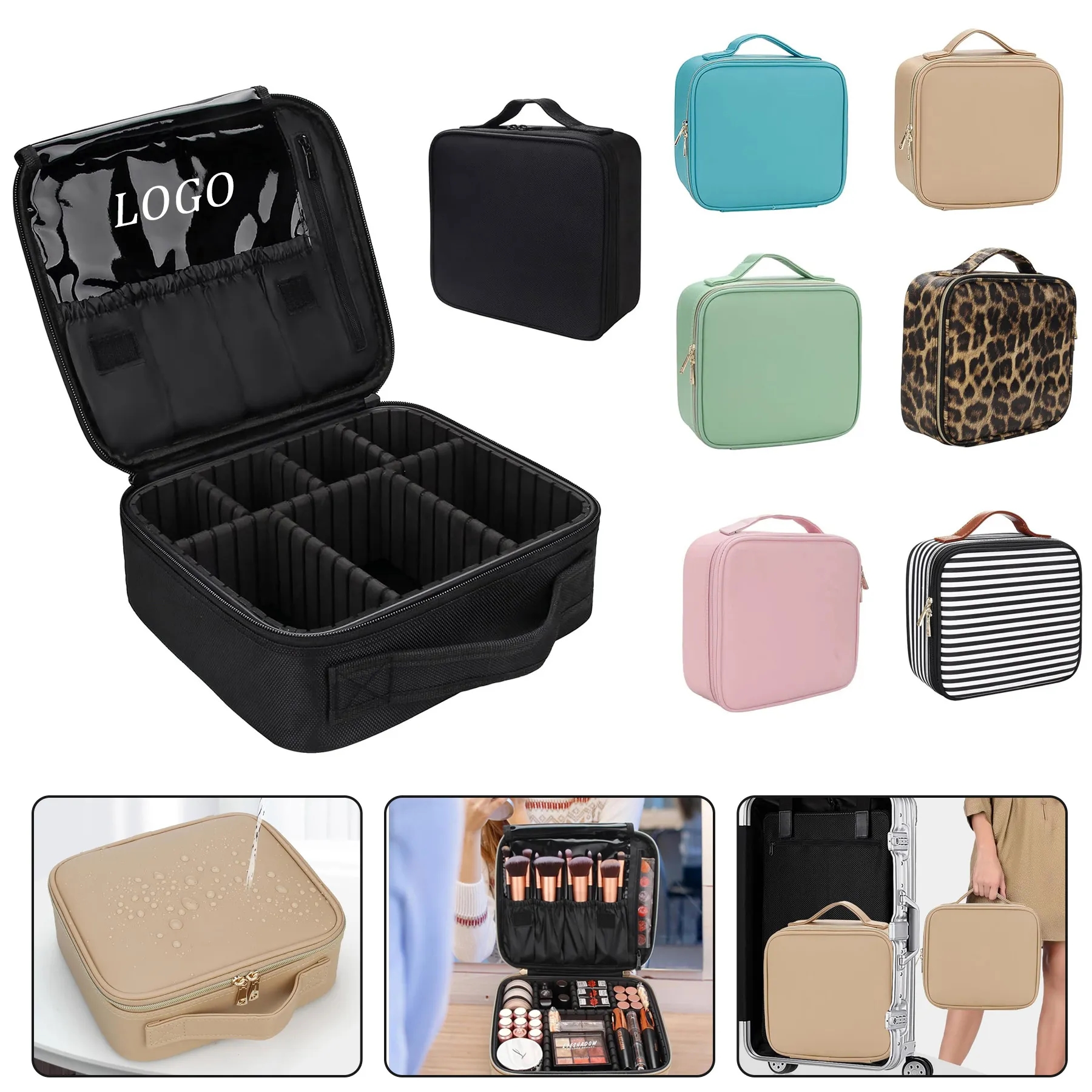 Travel Cosmetic Bag Portable Jewelry Organizer 2