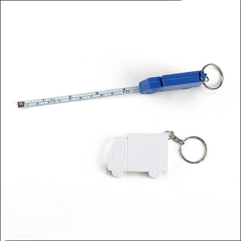 3FT Truck Shape Tape Measure Keychain Metric & Imperial 2