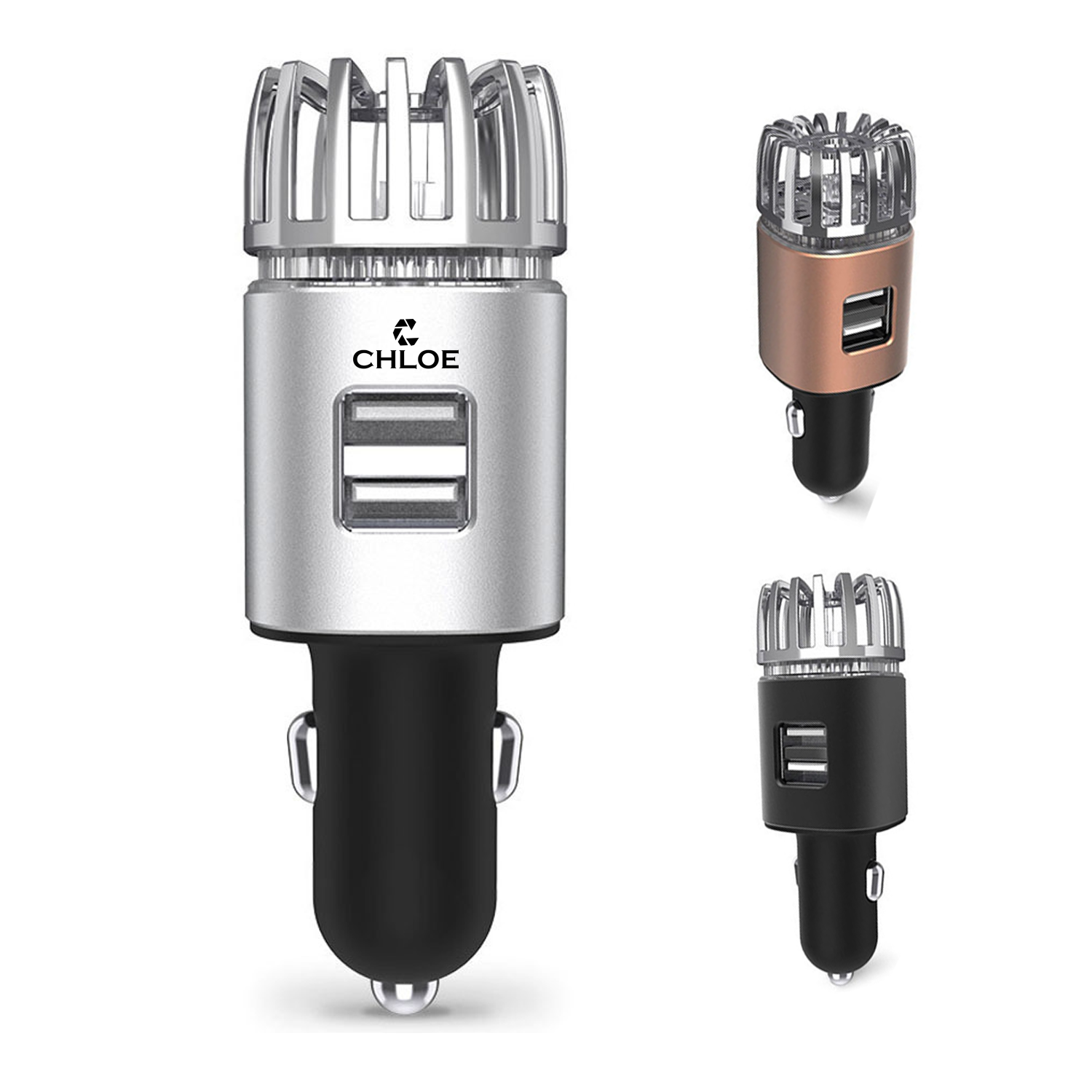 Aluminum Alloy Usb Car Air Purifier 2