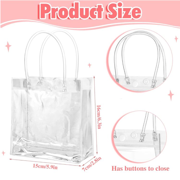 Clear Gift Bags with Handle 3
