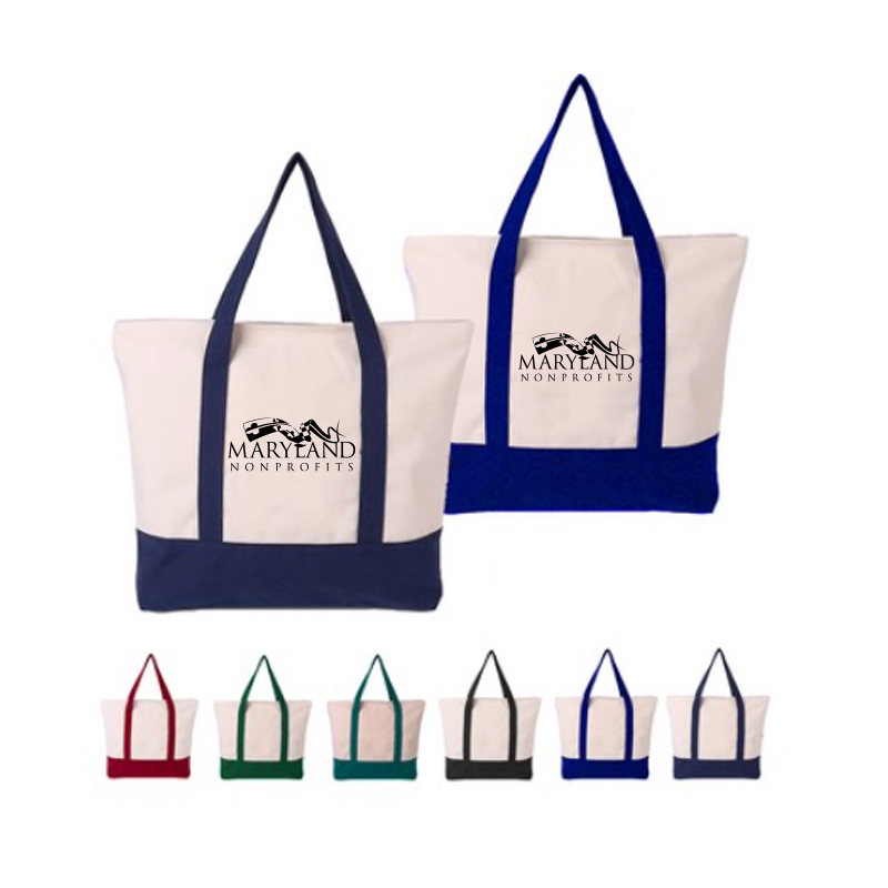 Canvas Bag, custom tote bag with logo imprint 1