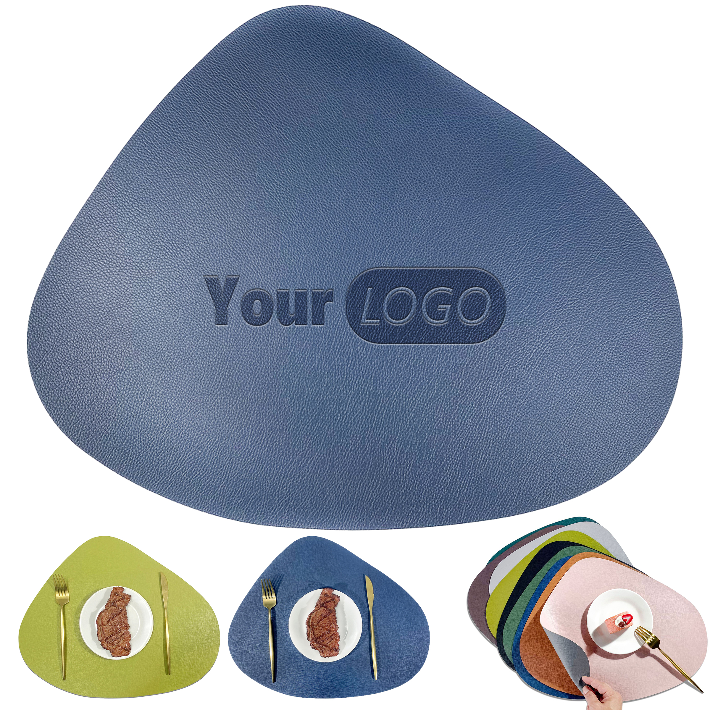 Pu Double Sided Heat-Insulating And Wear-Resistant Table Mat 4