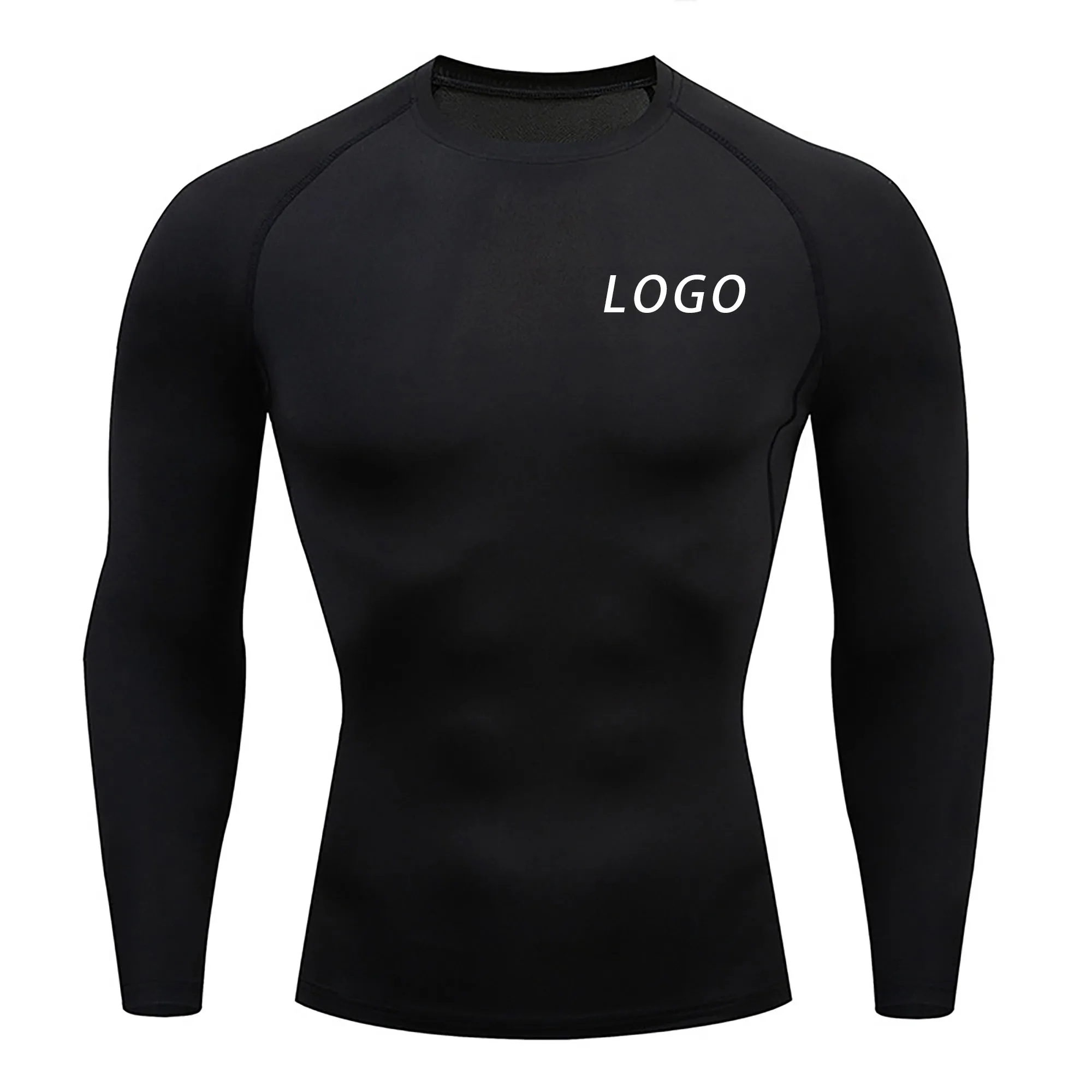 Long-sleeved Gym Clothes With Logo For Sport,Activity 2