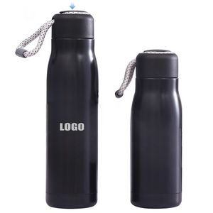 550ml Stainless Steel Cup With Double Wall Insulation Portable Band Lid 10