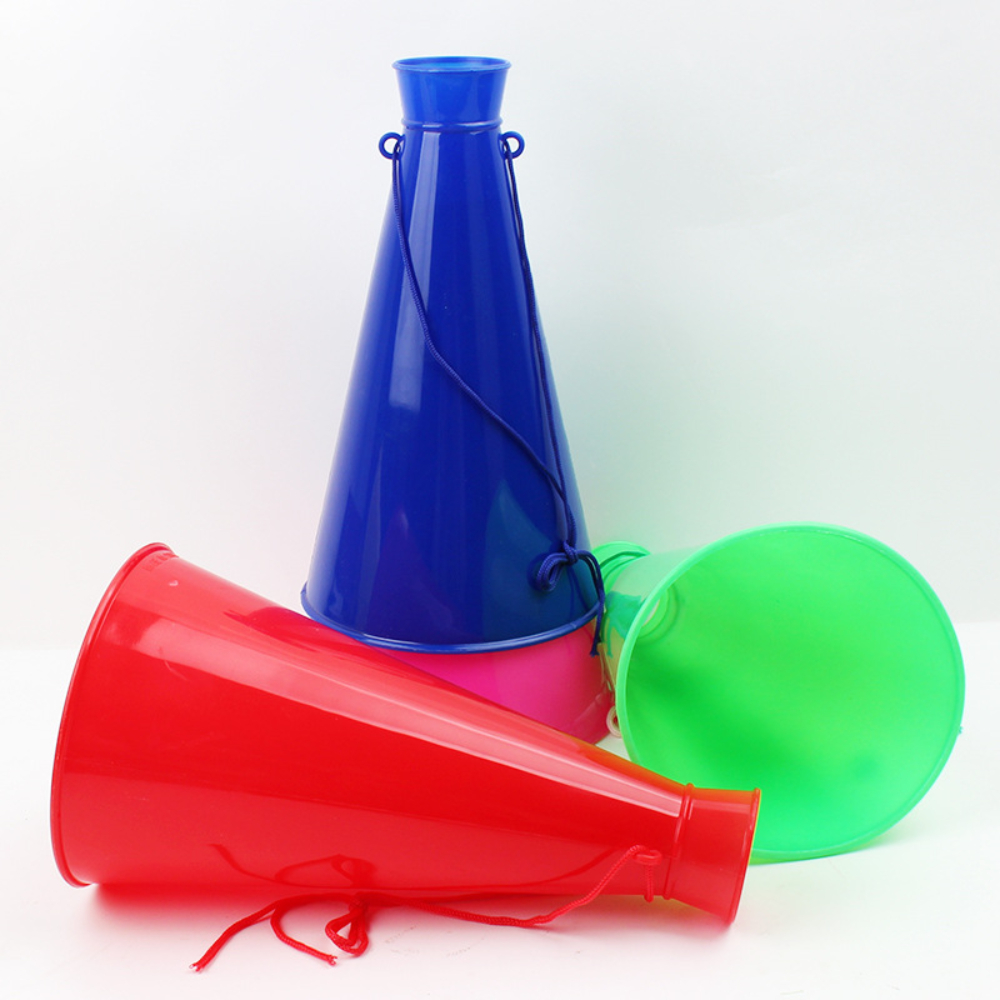 Plastic Cheer Blow Megaphone 1