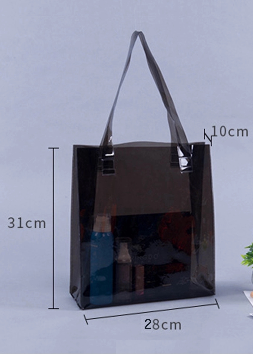 Women'S Pvc Clear Tote Bag K(11.2*12.2*4 In) 1