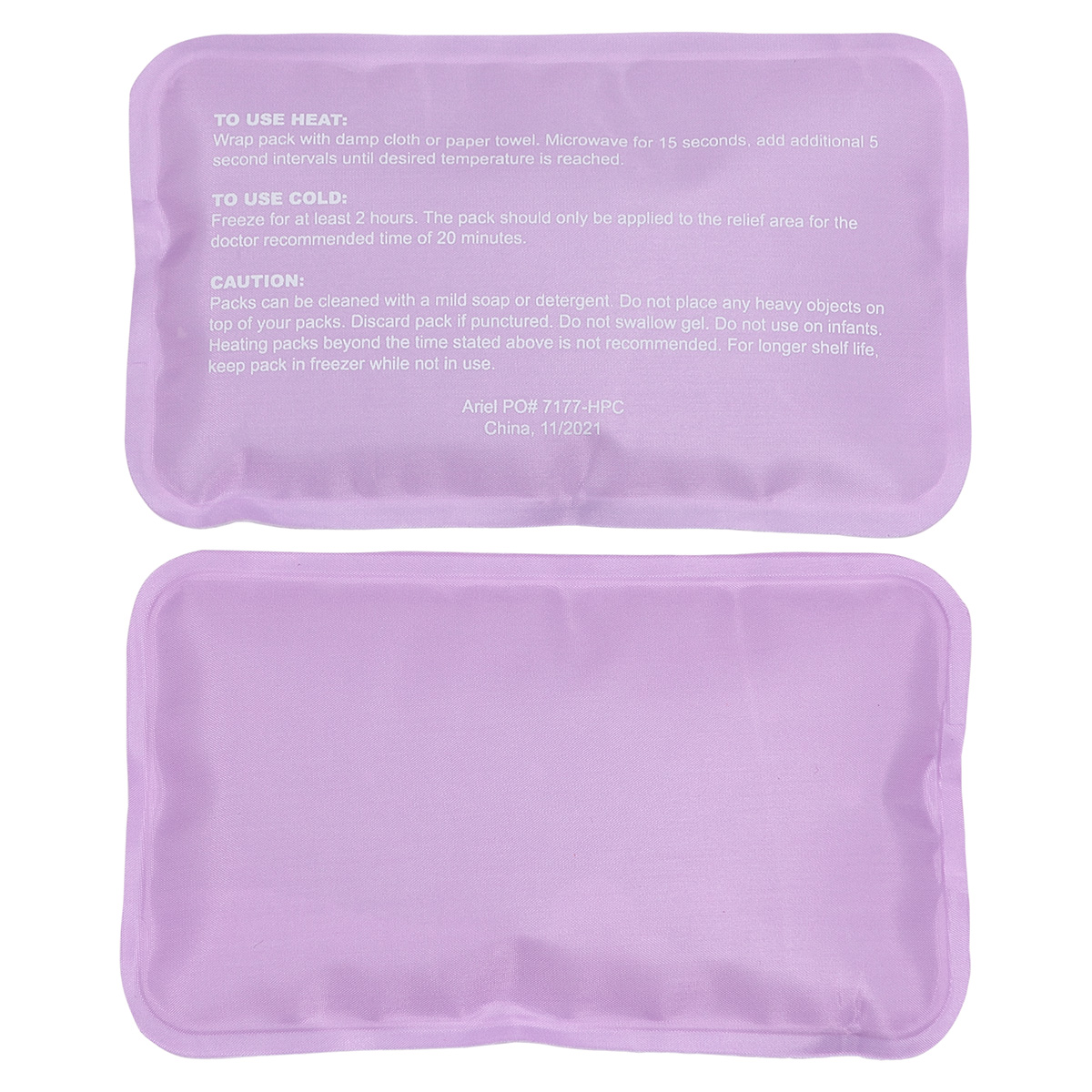 Rectangle Nylon-Covered Hot/Cold Pack 8