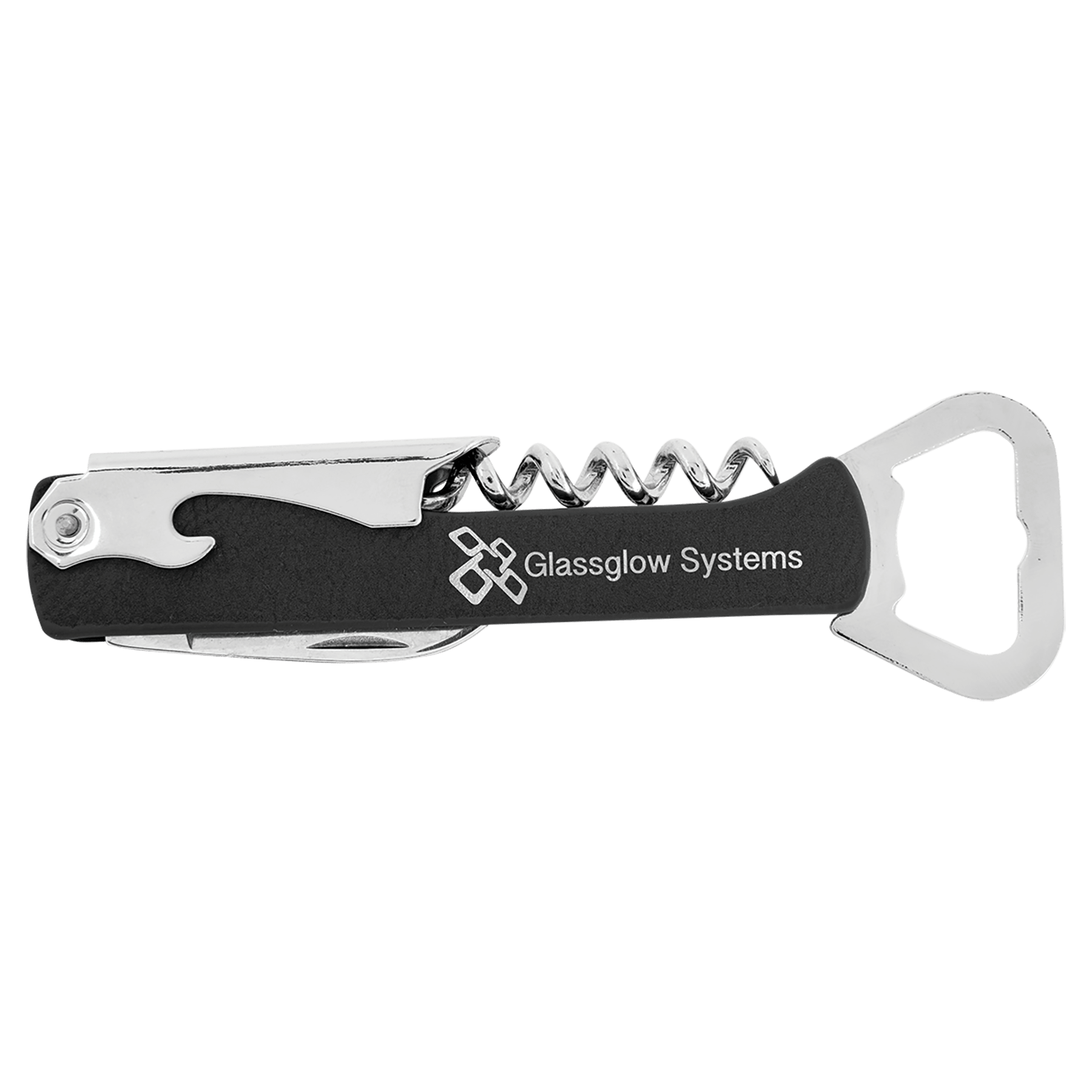 Laserable Leatherette Wine Bottle Opener 16