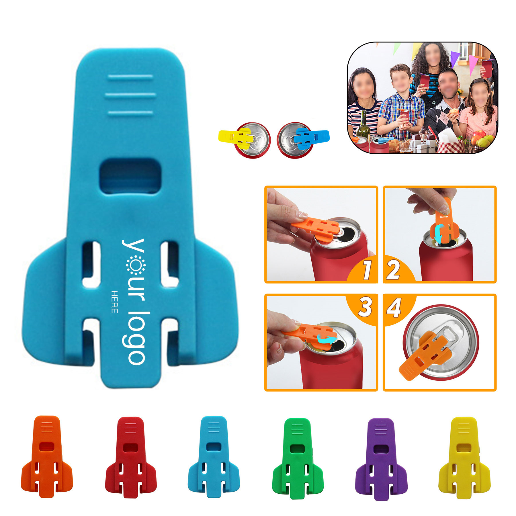Plastic Beverage Can Opener 2