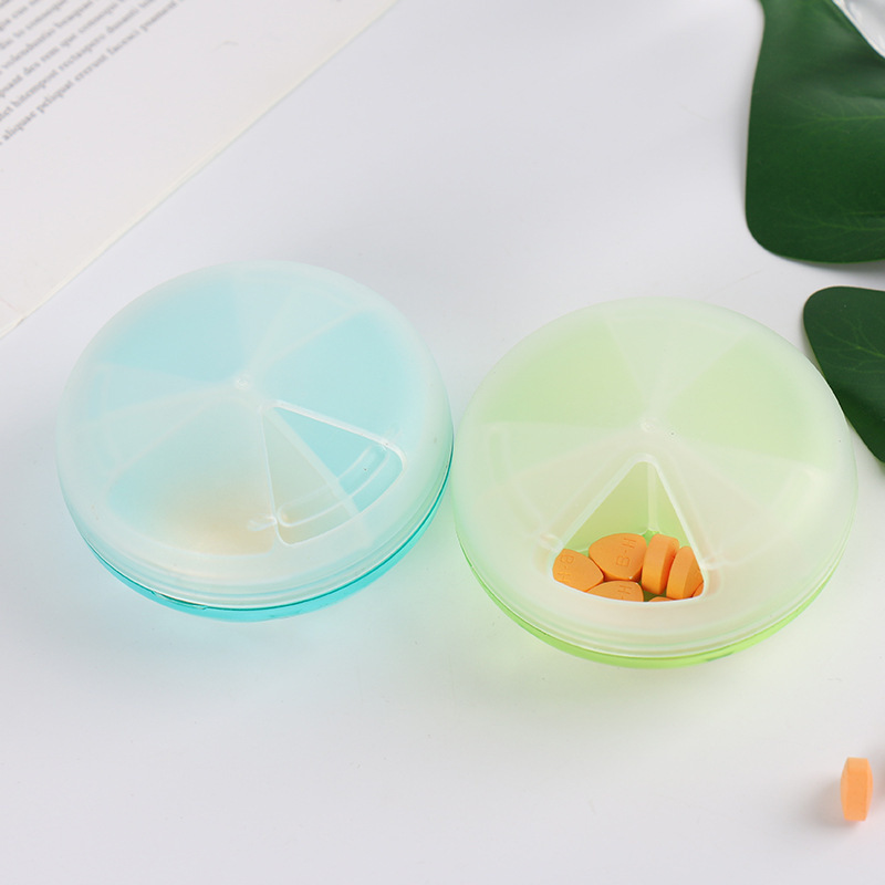 Clear Round Pill Box 2