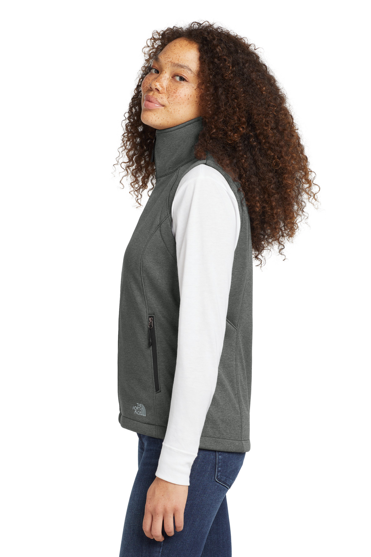 The North Face Women's Ridgewall Soft Shell Vest. NF0A3LH1 13
