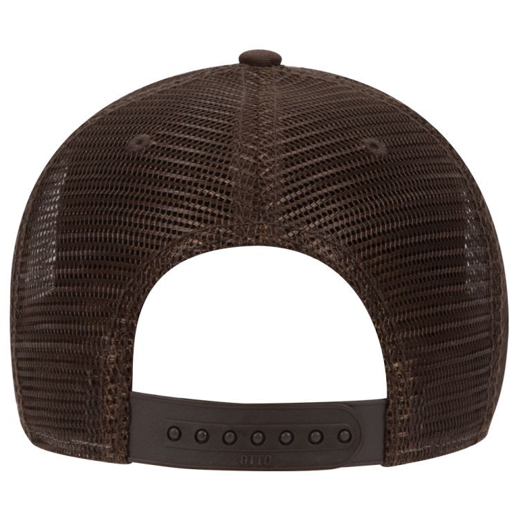 OTTO CAP® 6 Panel Low Profile Mesh Back Trucker Hat 2