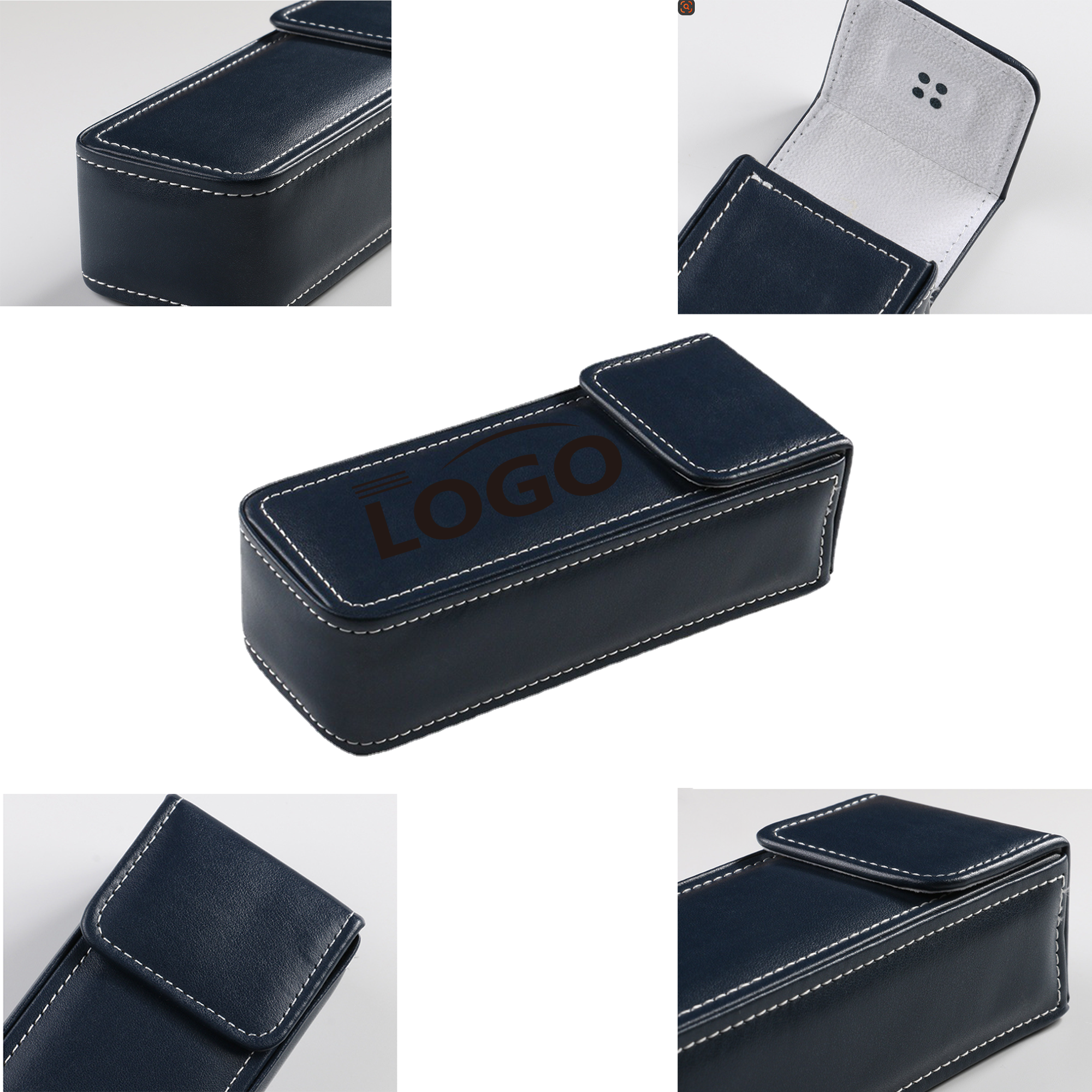 High-capacity flip PU eye box 5