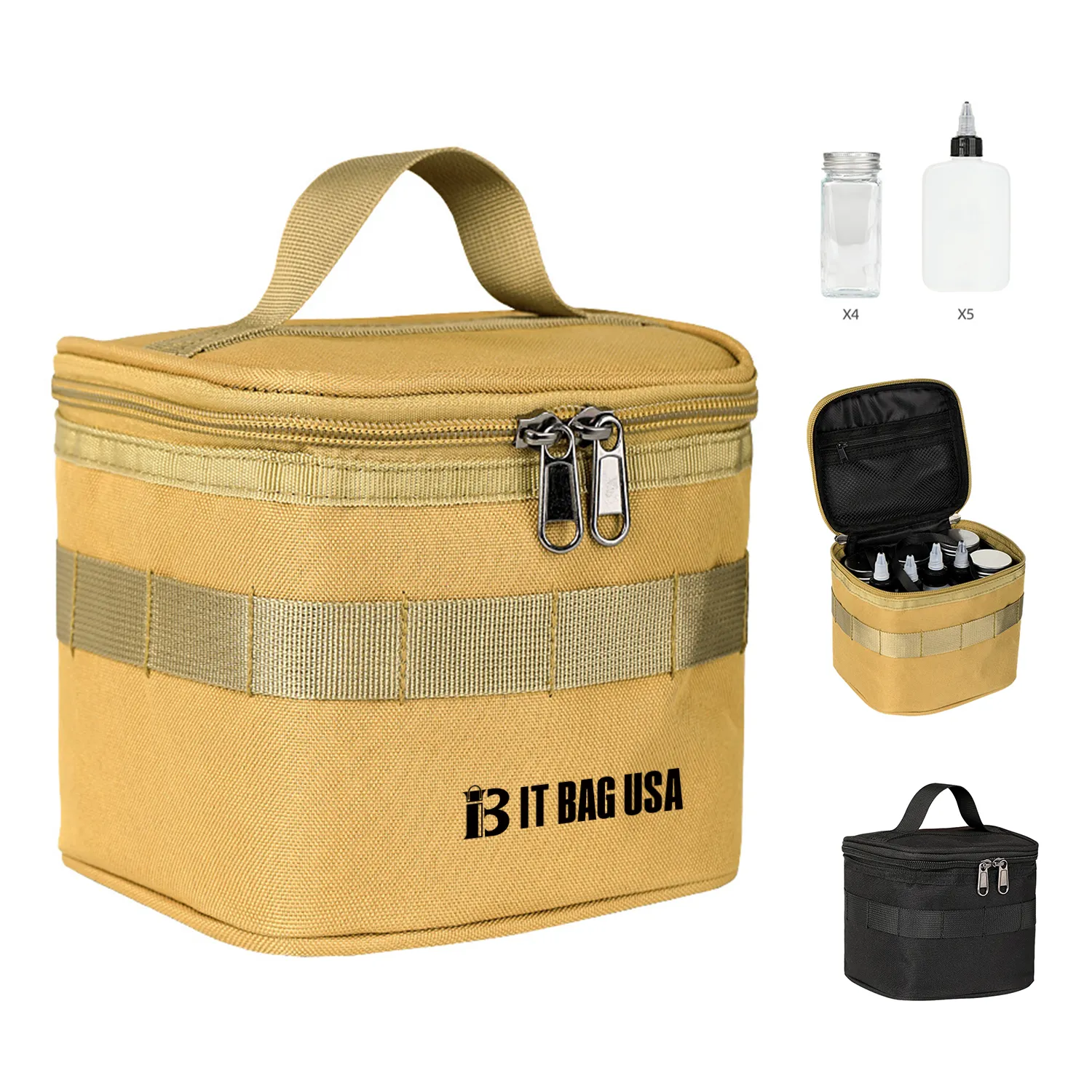 Outdoor Seasoning Container With Storage Bag 2