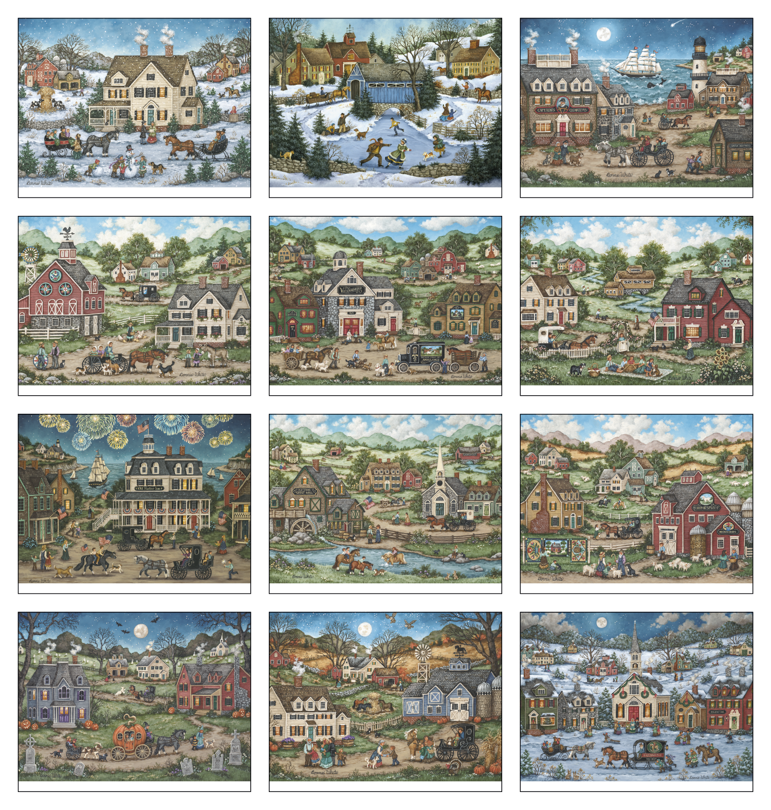 Triumph® Calendars Folk Art Calendar 2