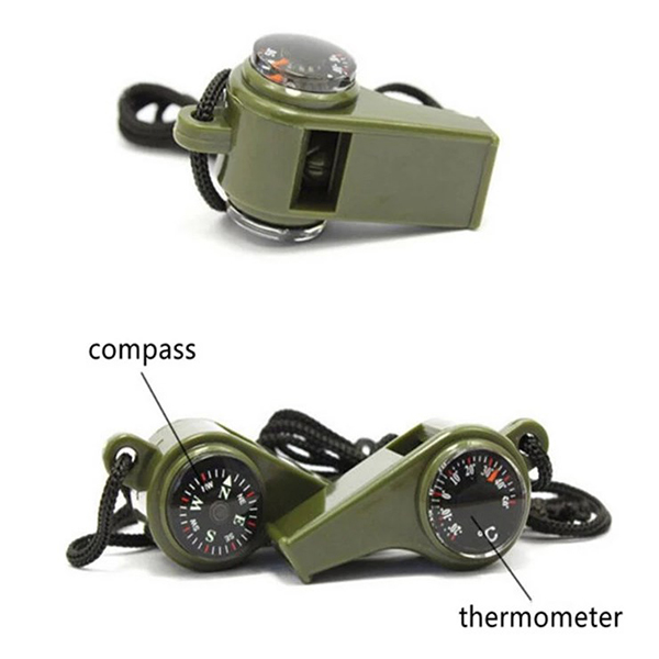 Plastic Whistle Compass Thermometer For Promotion Gifts 4