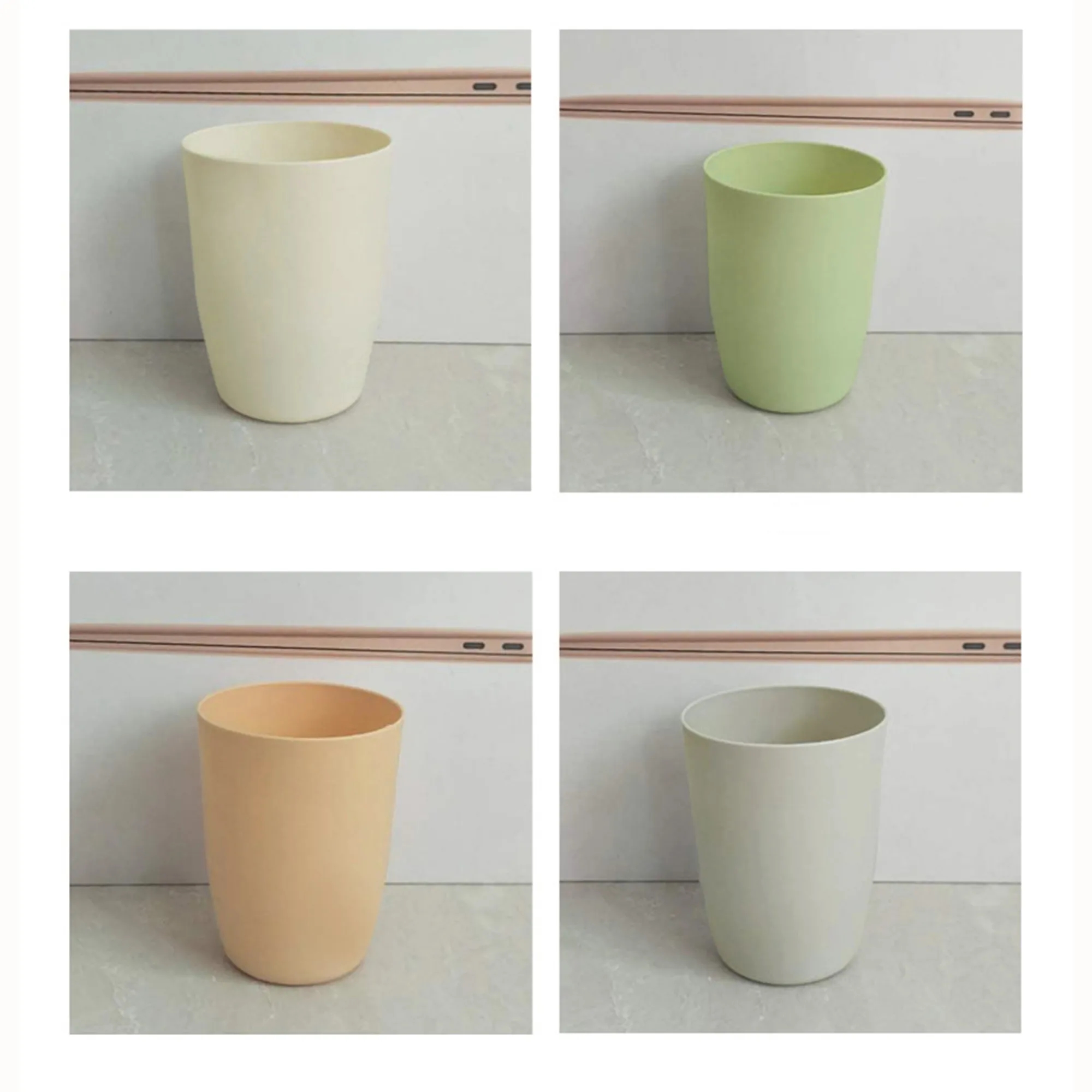 Minimalist Custom Logo Plastic Wash Cup 3