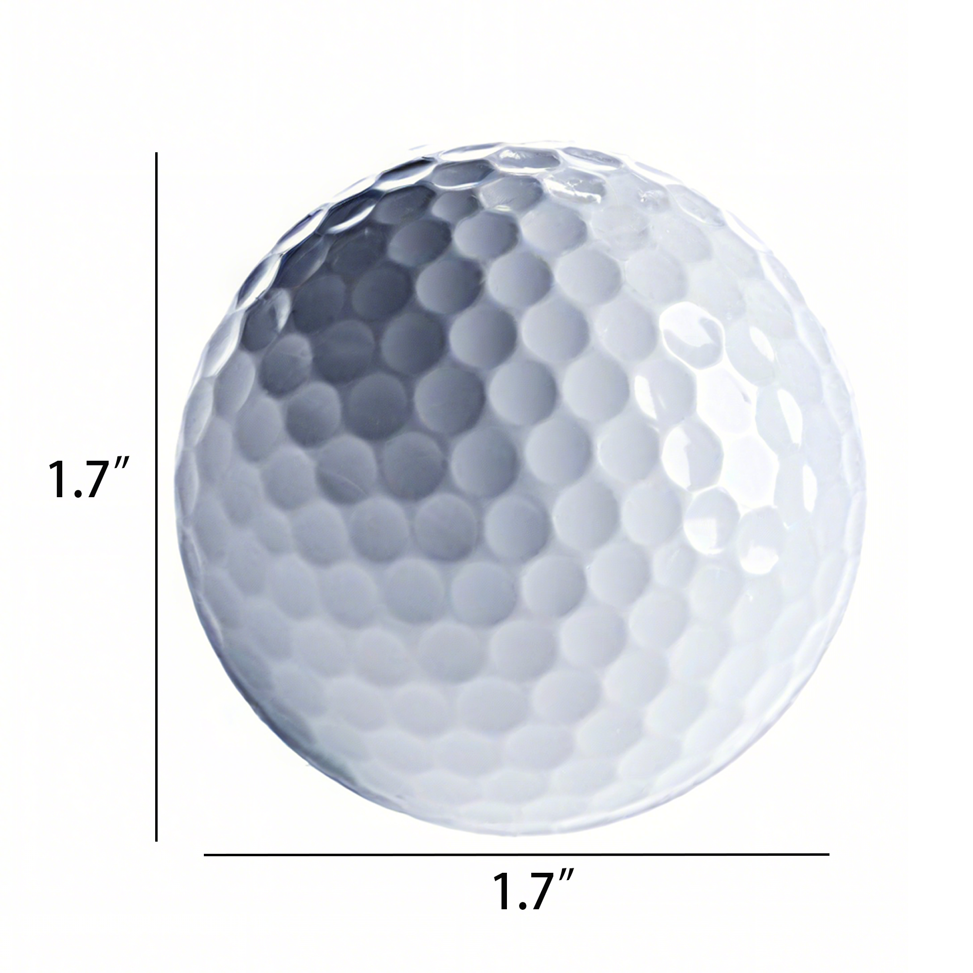 MOQ 100 Personalized Low Spin Practice Golf Balls 332 Dimples 3