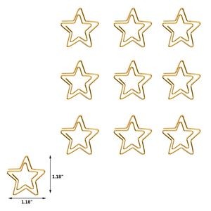 Gold Star Paper Clips with Tin Box 7