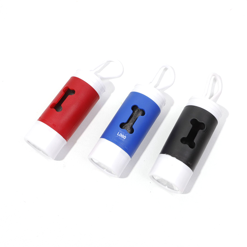Pet Waste Bag with Keychain Flashlight 1