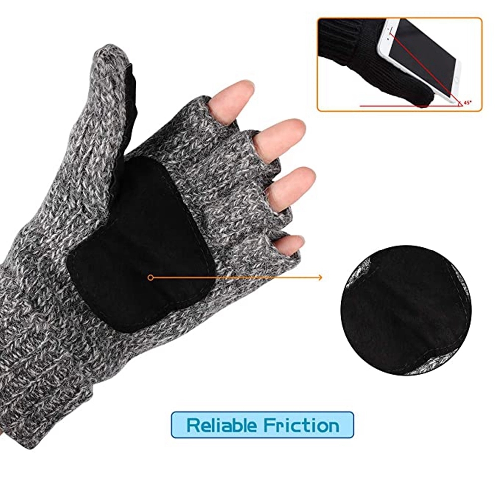 Wool Mittens Warm Glove 6