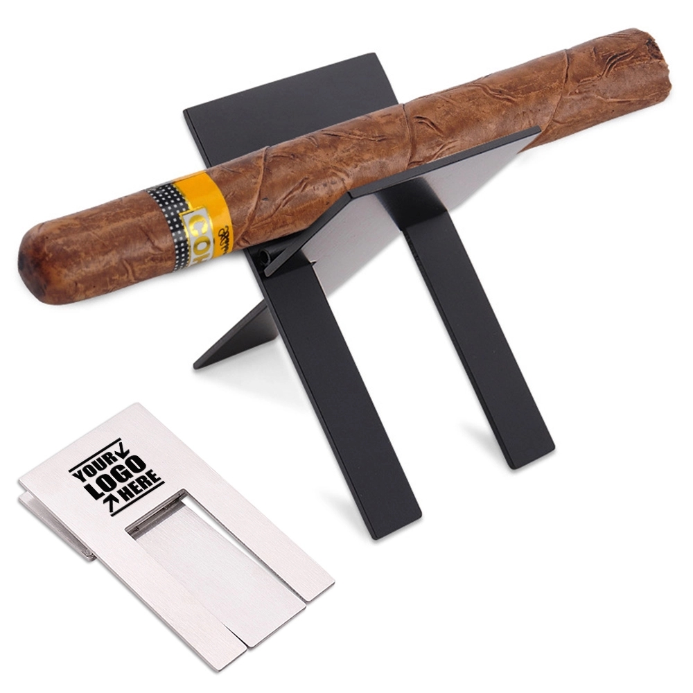 Stainless Steel Foldable Cigar Holder 3
