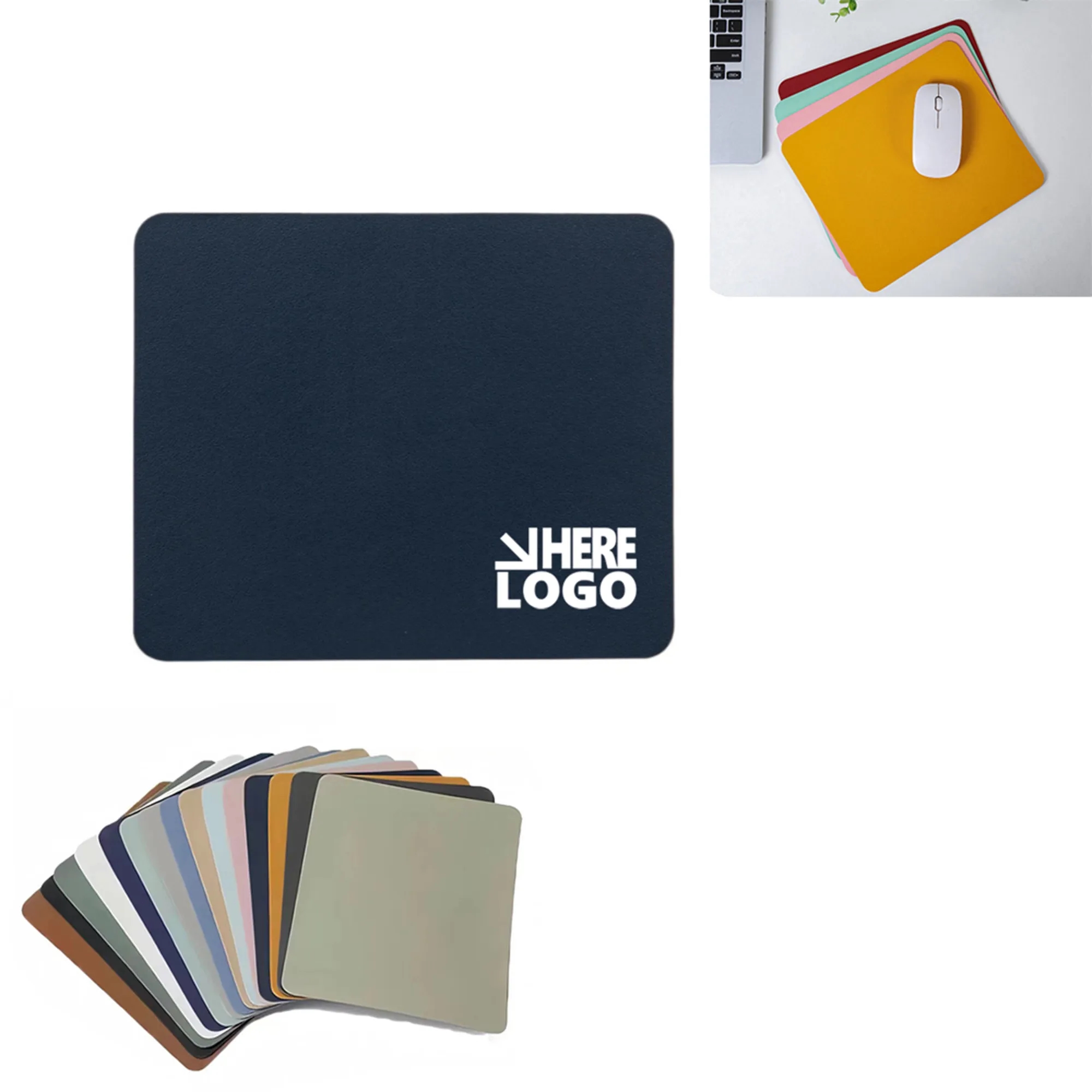 Leather Mouse Pad MOQ 50 4