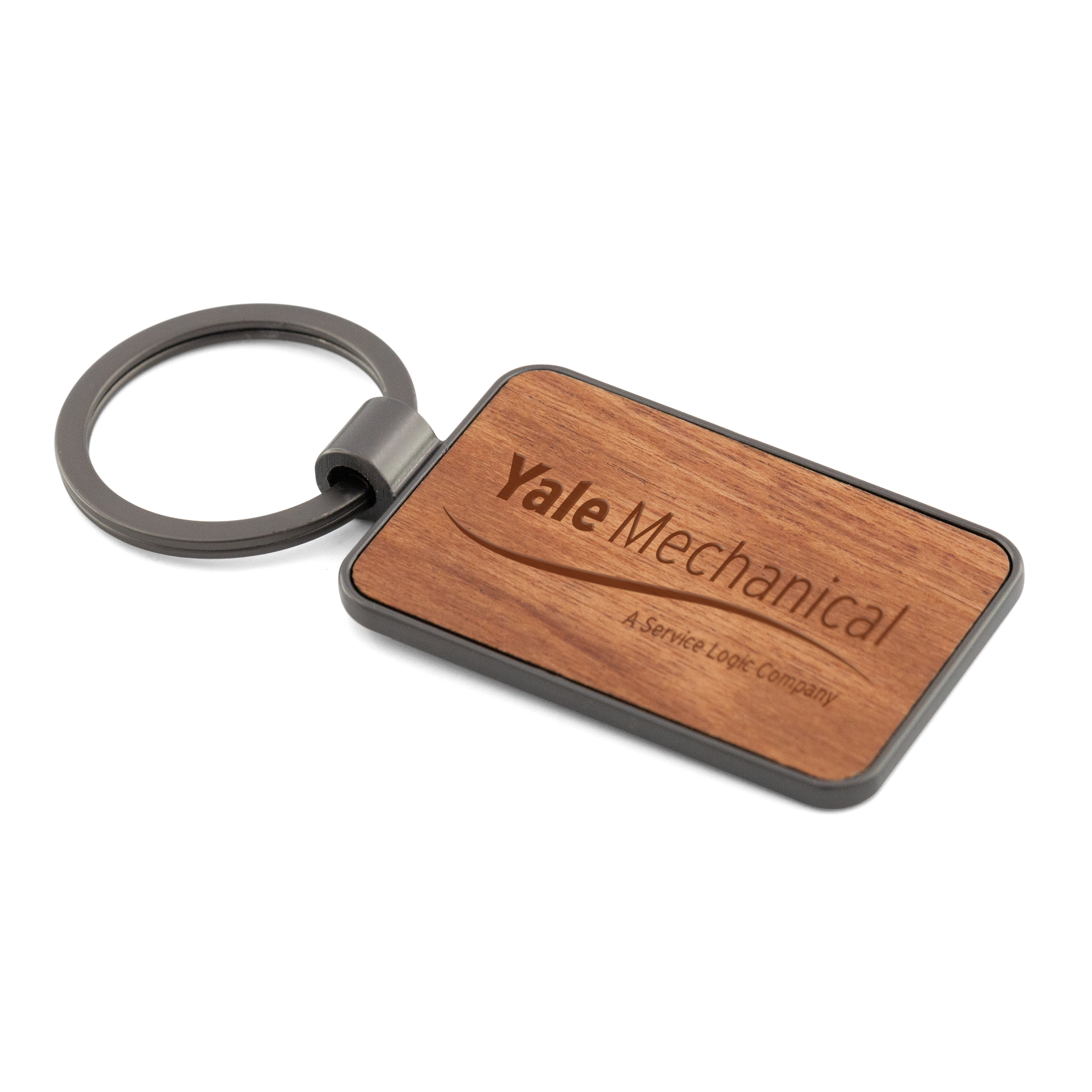 Wood Inlay Keytag 2
