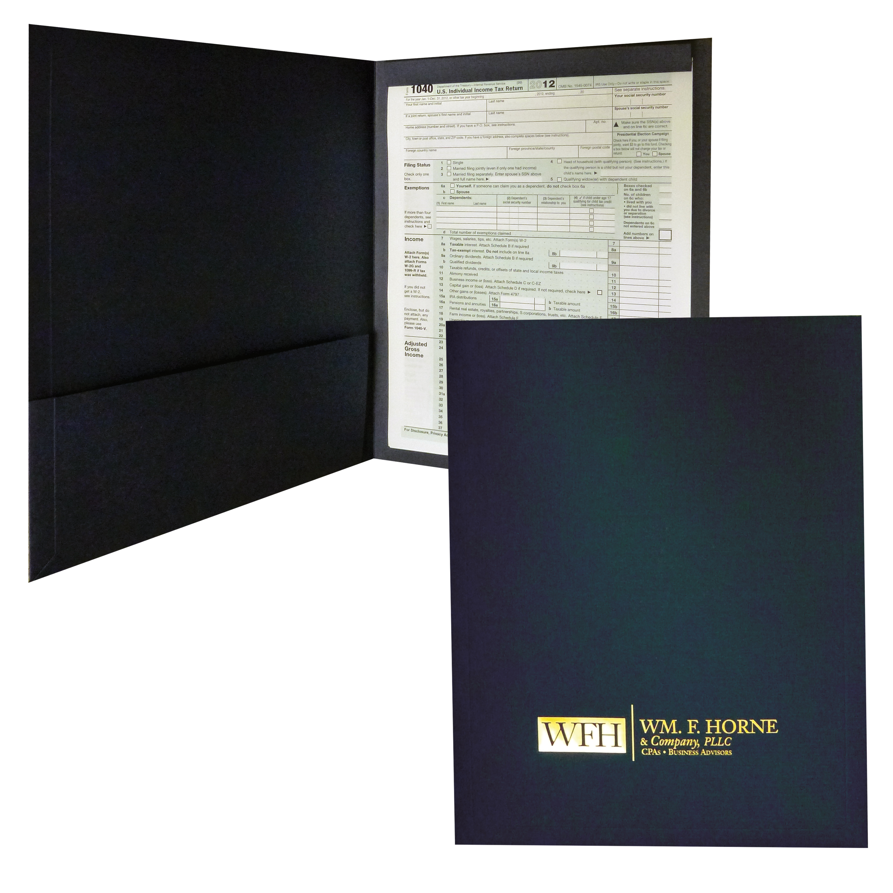 Conformer Expansion Tax Foil Stamped Folder 14