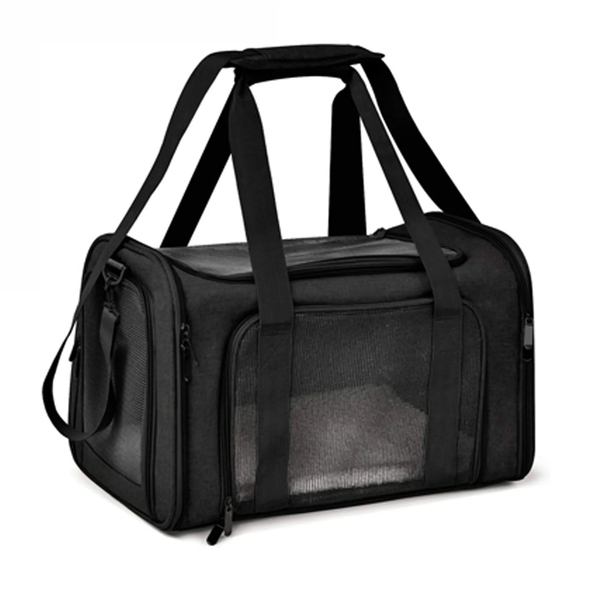 Folding Breathable Travel Pet Carrier Tote Bag 6