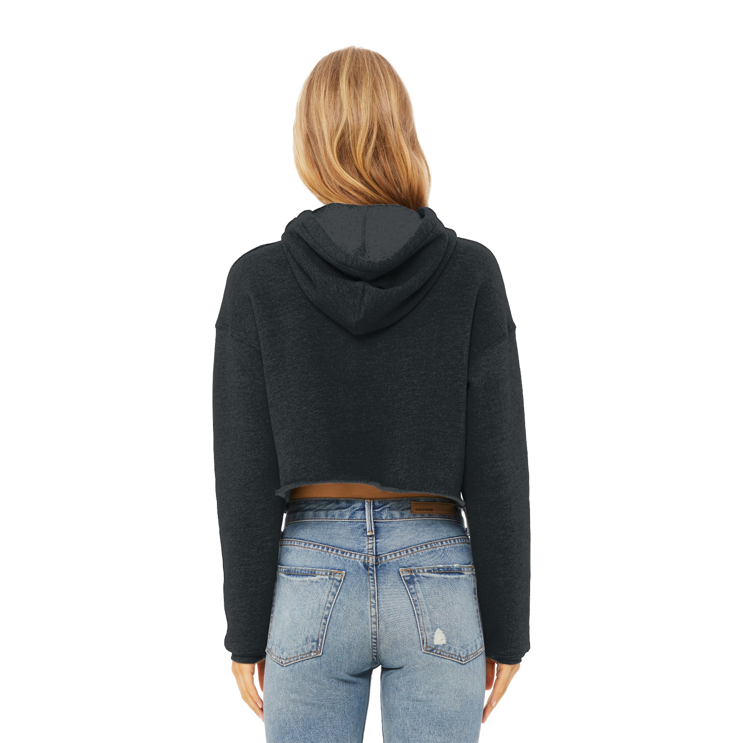 BELLA+CANVAS Women's Sponge Cropped Fleece Hoodies 8