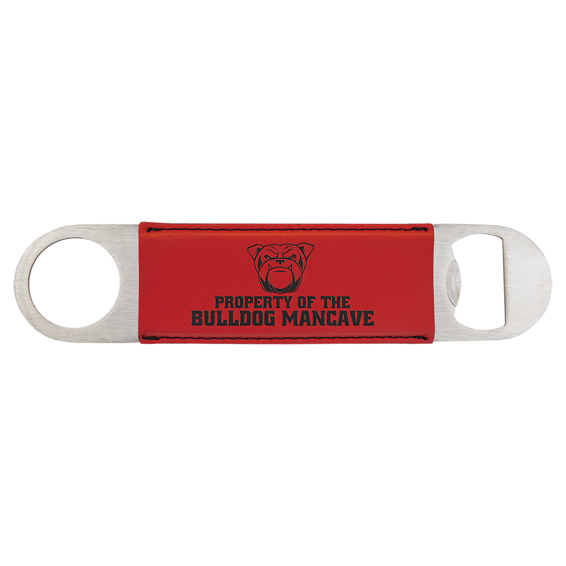 Laser Engraved Leatherette Bottle Opener (1.5"x7") 16