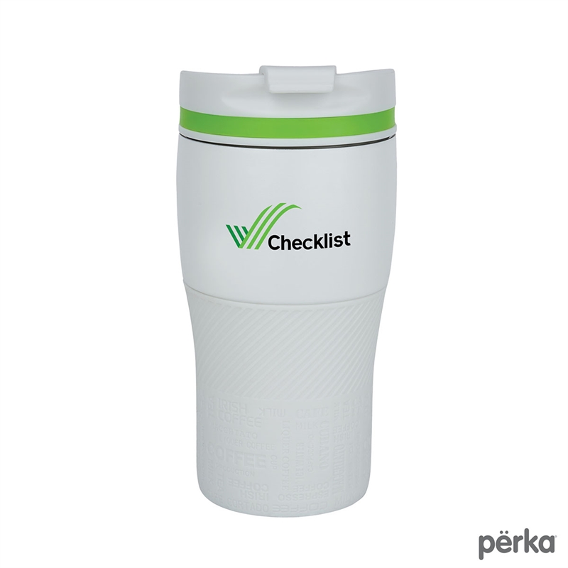 Perka® Cortado 12 oz. Double Wall Recycled Stainless Steel Coffee Tumbler 164